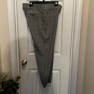 Talbots skinny ankle pants! Size 14! Black and cream pattern!